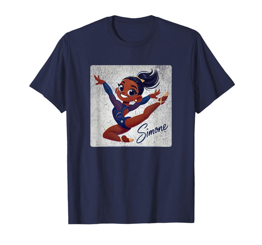 Simone T World Champion Retro Tee Boys and Girls T-Shirt