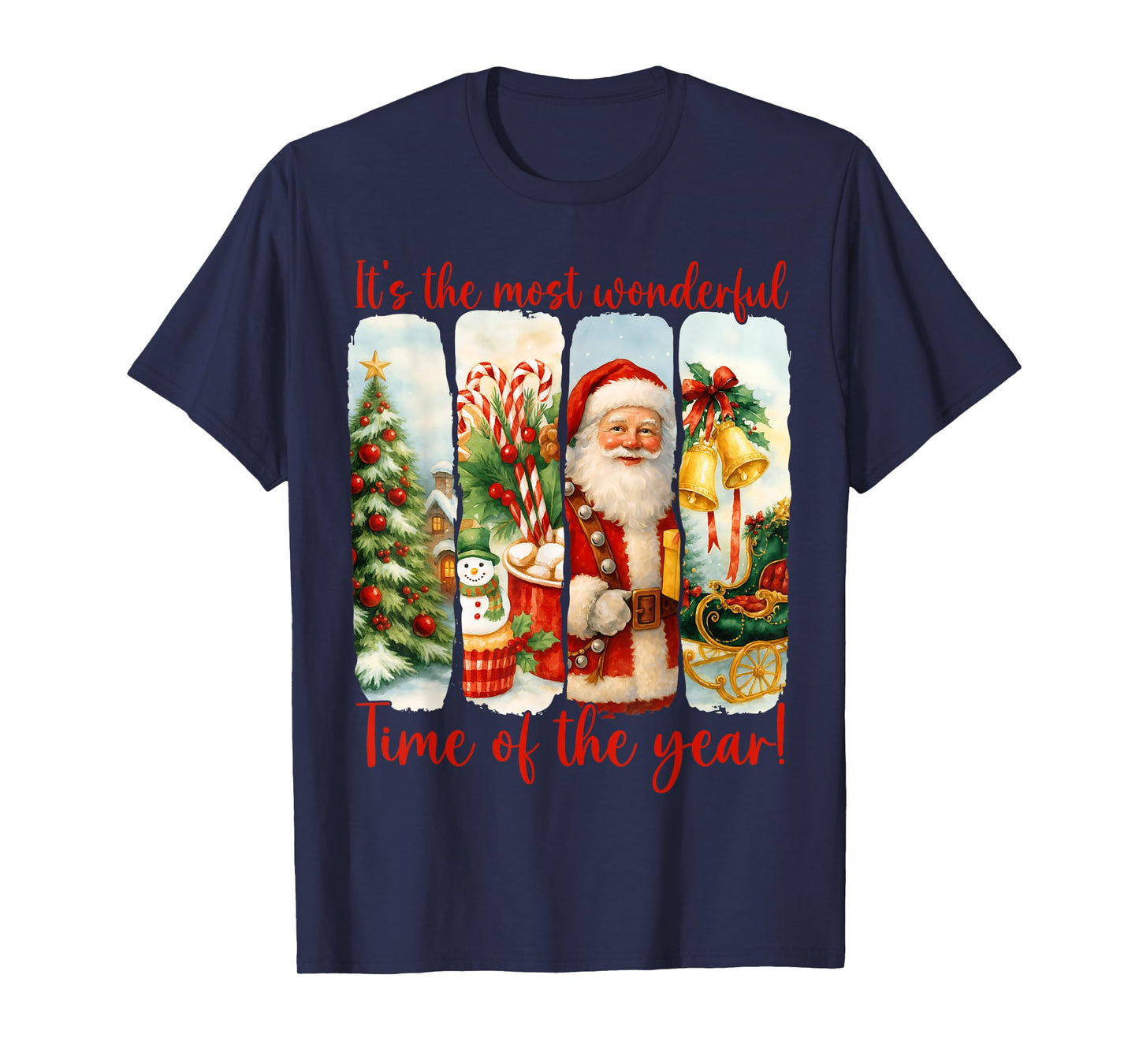 It's The Most Wonderful Time of The Year Merry Christmas Kid T-Shirt