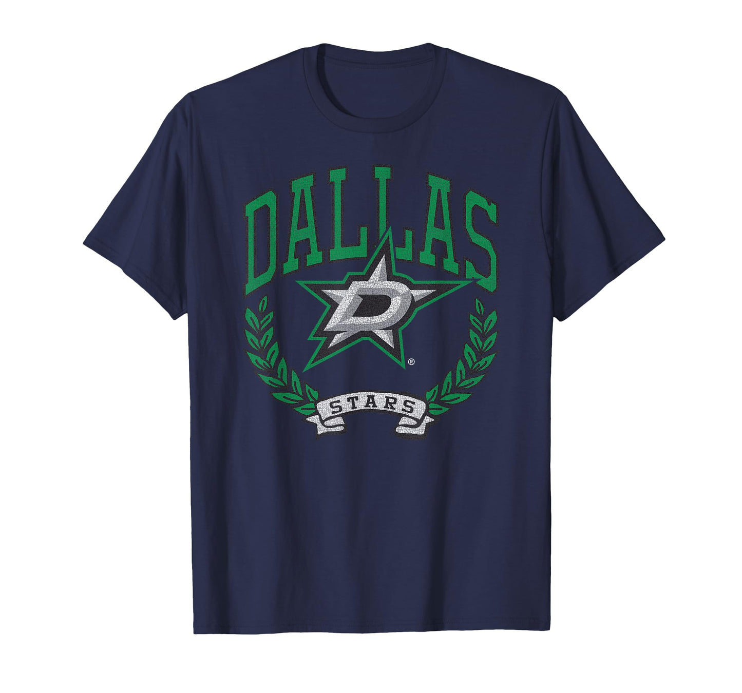 Dallas Stars Vintage Victory Dark Heather Licensed T-Shirt