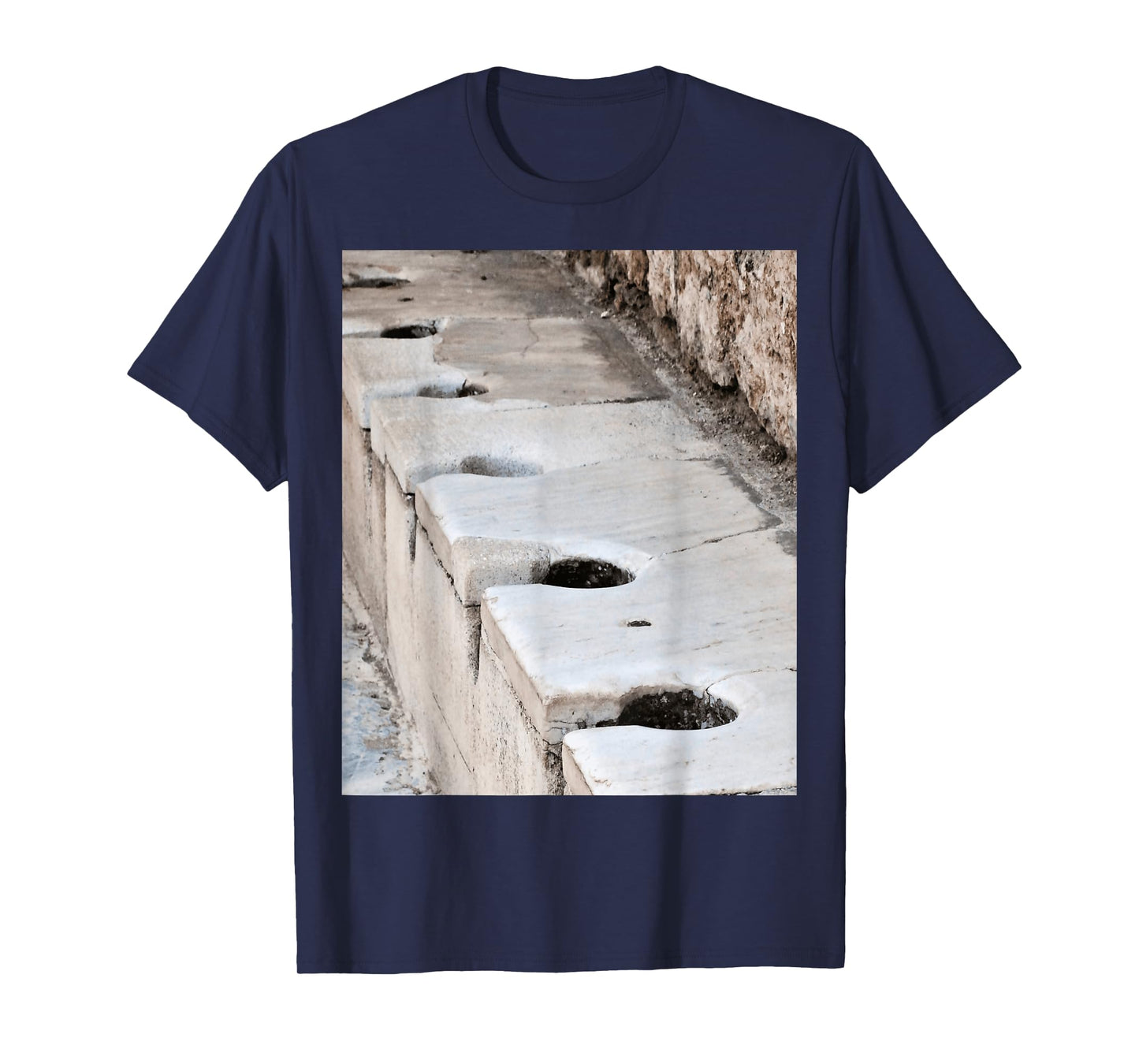 Latriana, Ancient Roman Lavatory In Ephesus Turkiye T-Shirt