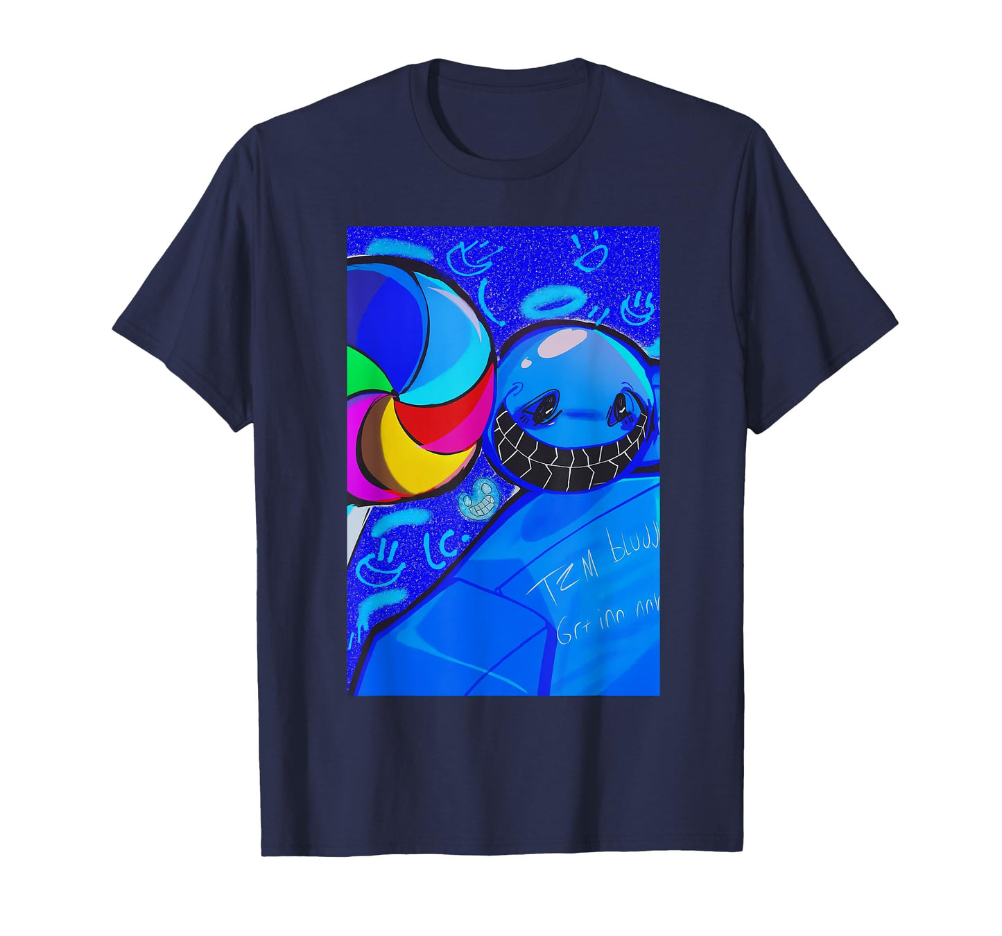 Vintage TEM Bluudude Get in Now TEM Blue Dude T-Shirt