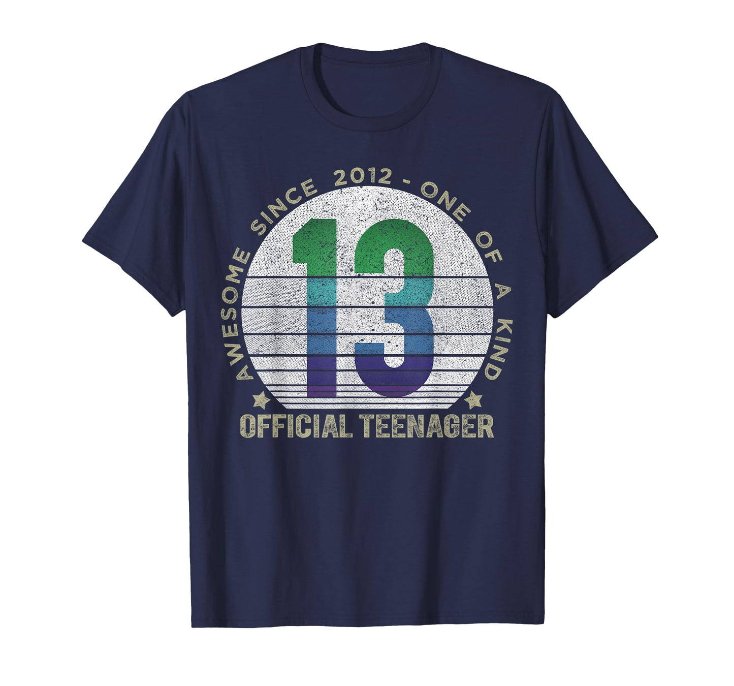 Official Teenager 13 Year Old Gifts Vintage 13th Birthday T-Shirt