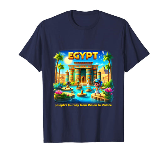 VBS 2025 Camp Youth Trip Egypt Adventure Kids T-Shirt