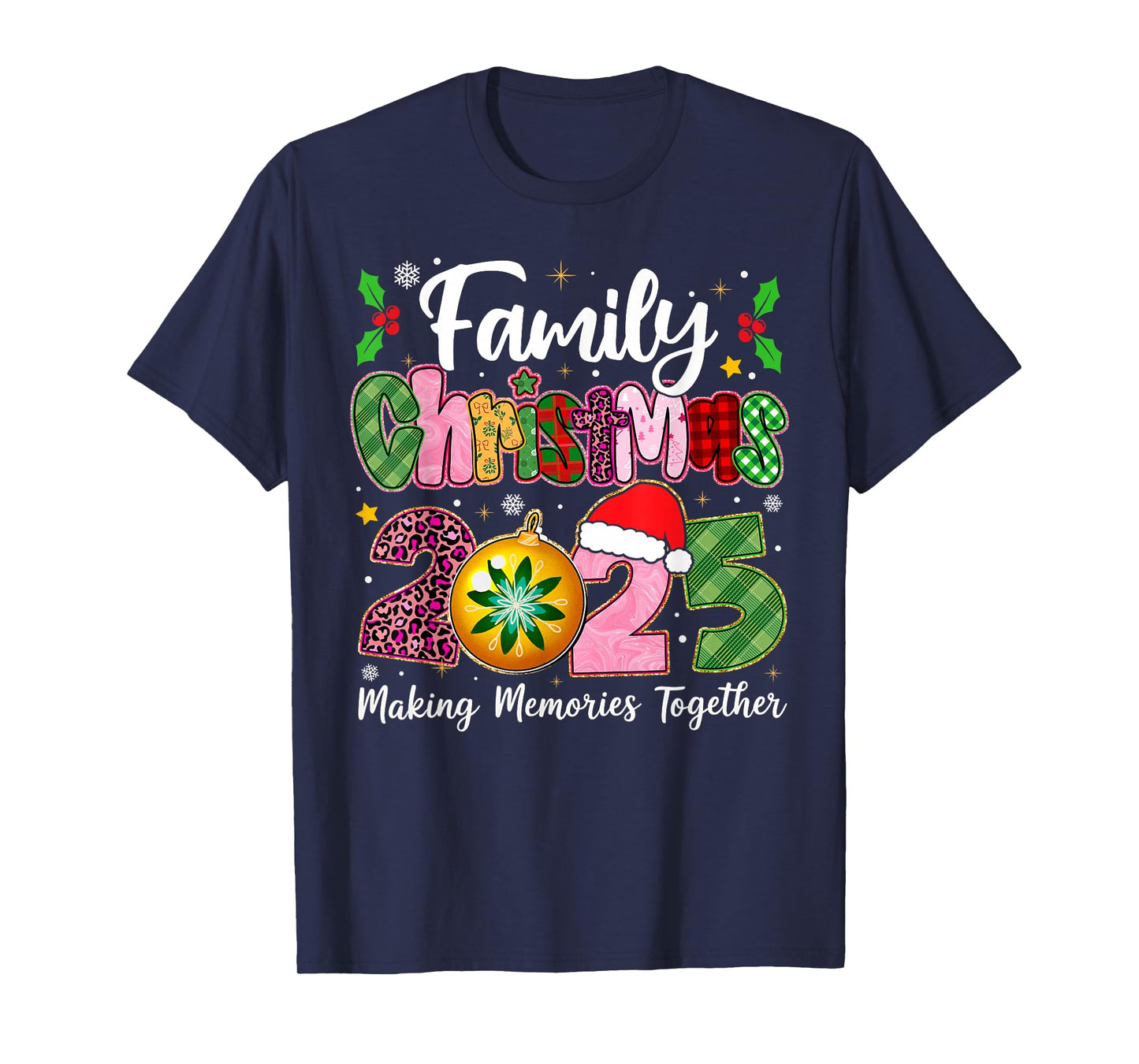 Cruise Squad Making Memories Together Family Trip Christmas T-Shirt