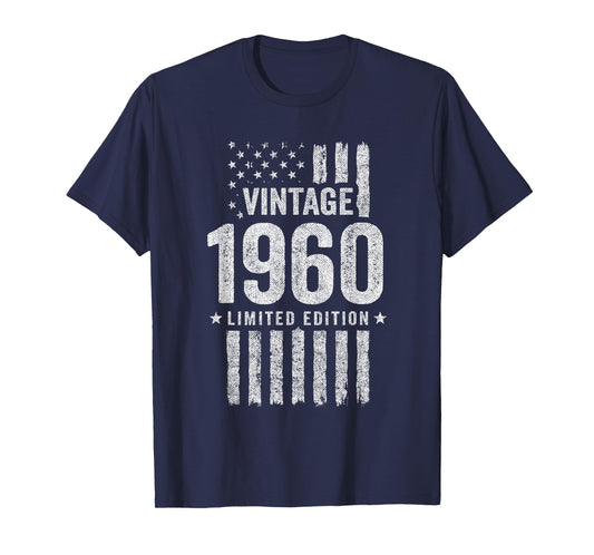 1960 Birthday - Born in 1960 - Limited Edition Vintage 1960 T-Shirt