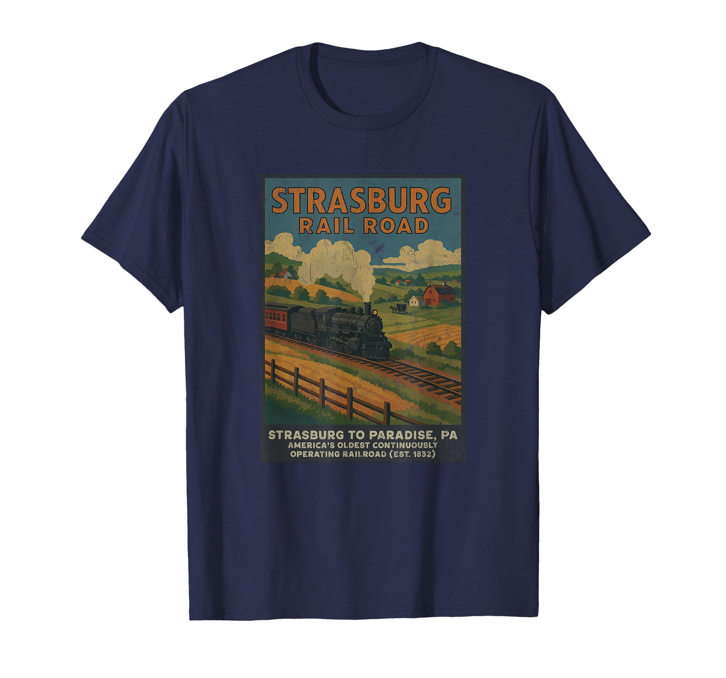 Strasburg Rail Road Pennsylvania T-Shirt