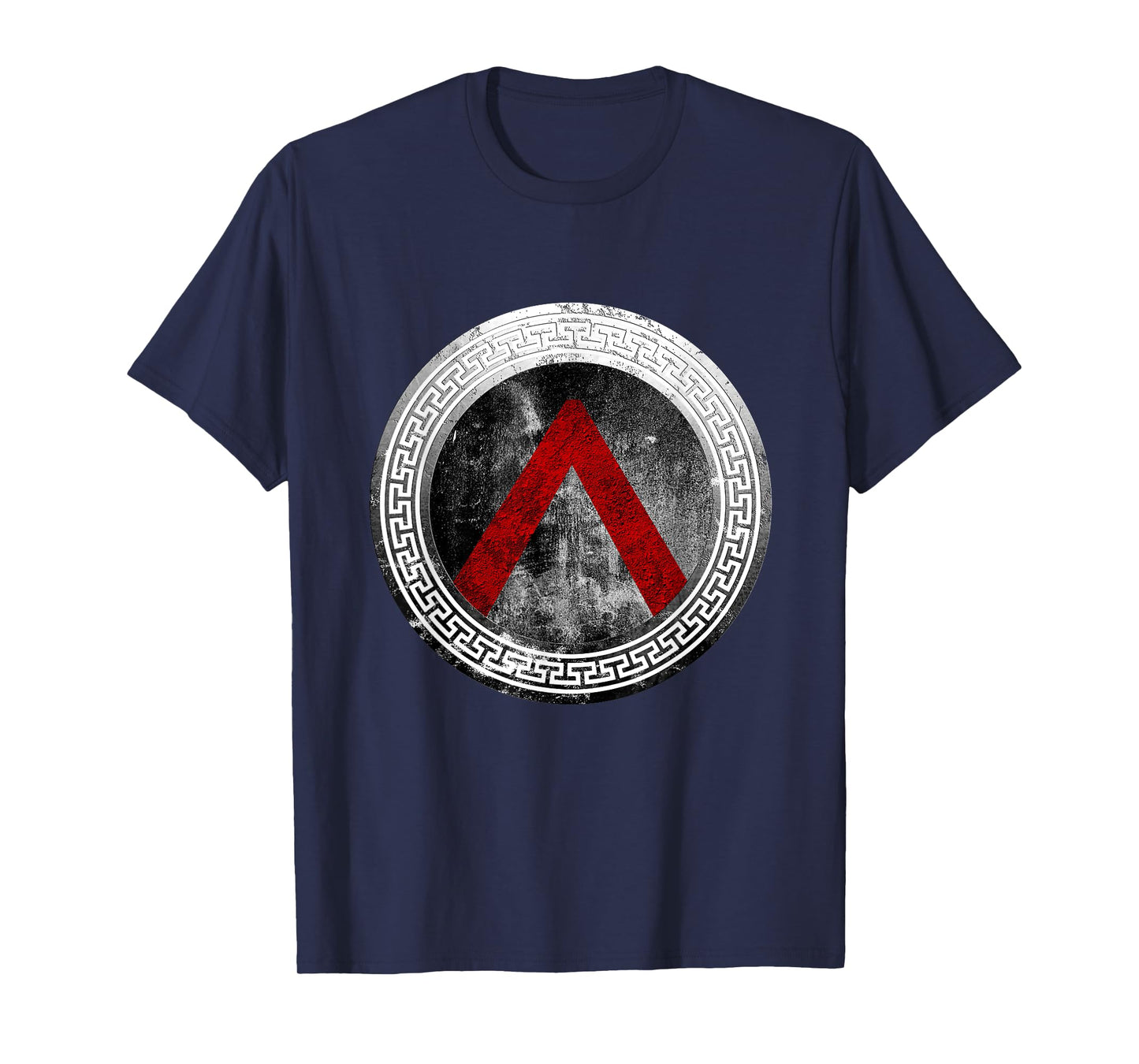 Spartan Warrior Lambda Shield Ancient Greek Vintage T-Shirt T-Shirt