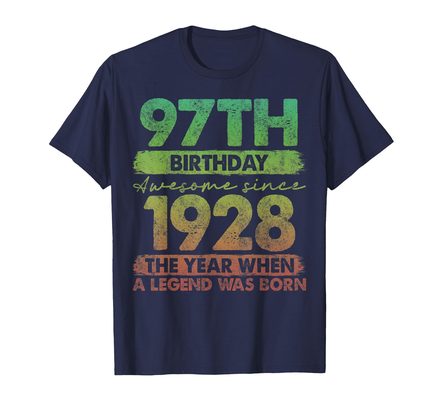 97 Year Old Gifts Vintage 1928 Limited Edition 97th Birthday T-Shirt