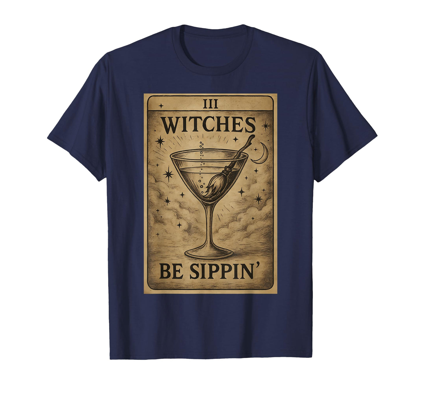 Drinking Party Witches Be Sippin Classic Witch Halloween T-Shirt