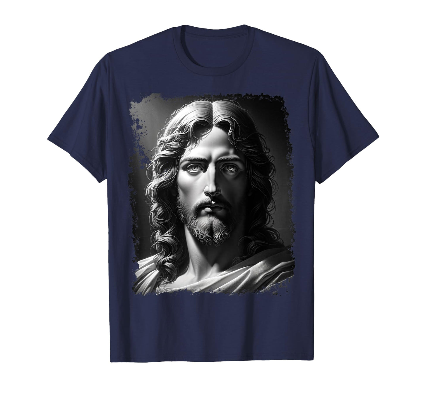 Jesus Christ Black White T-Shirt