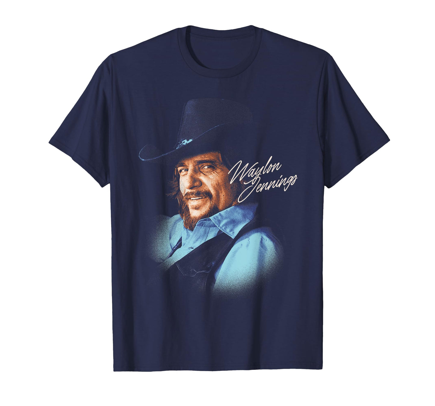 Waylon Jennings - Portrait T-Shirt