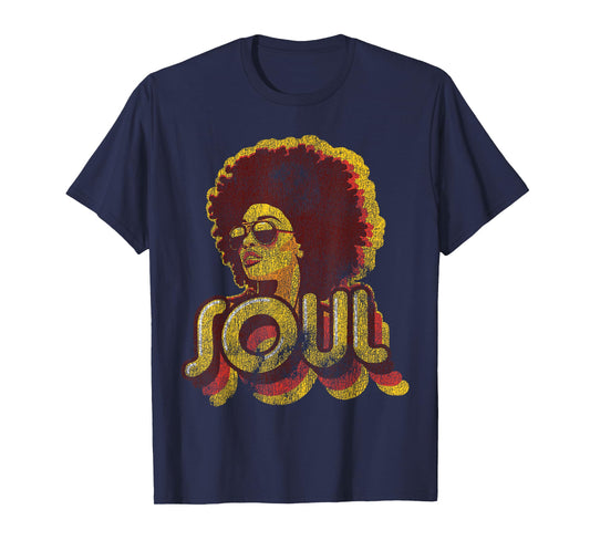70s Funk Afro Soul Retro Vintage 70s Retro Soul T-Shirt