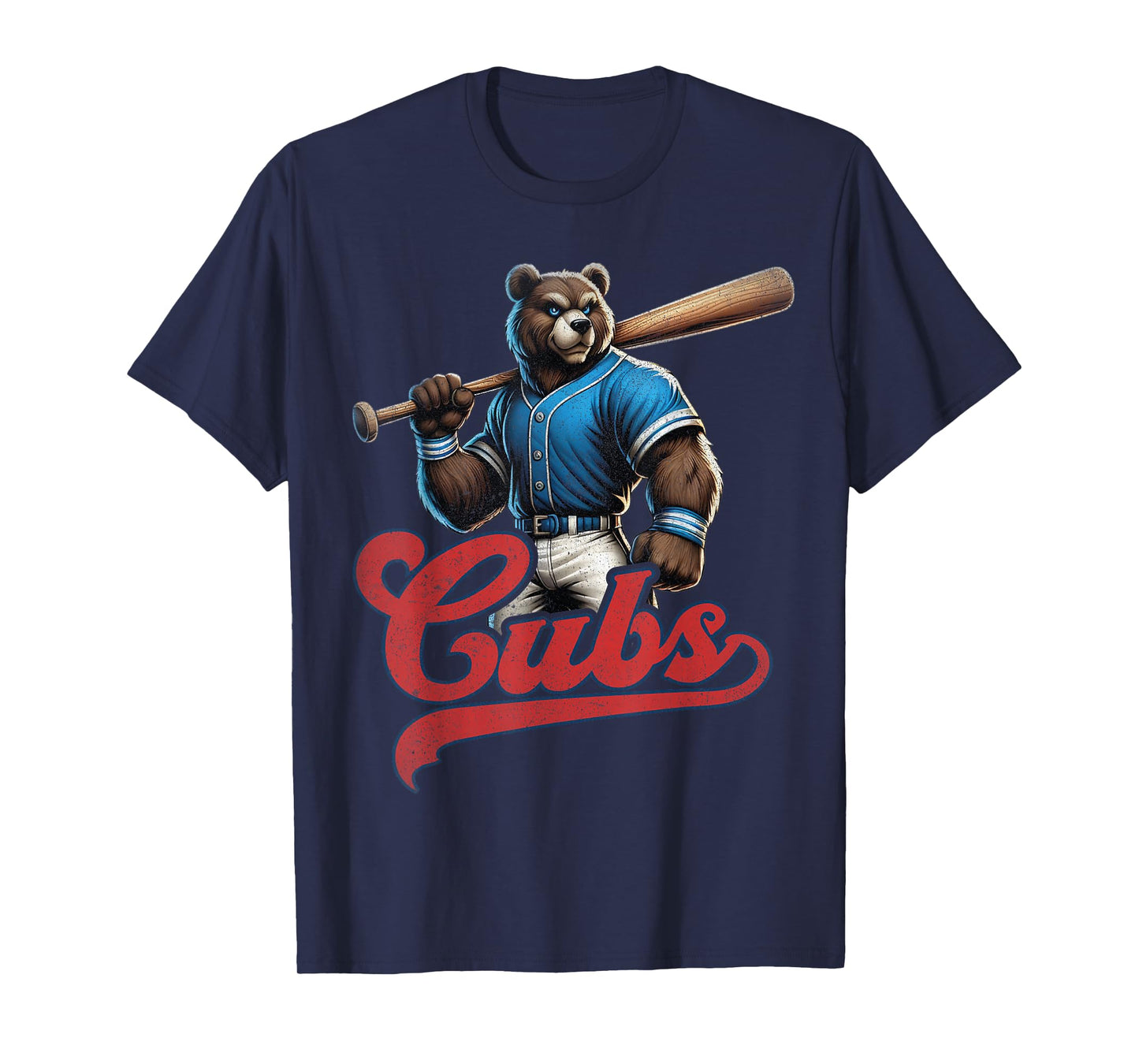 Cubs Apparel Men Women Kids Retro T-Shirt