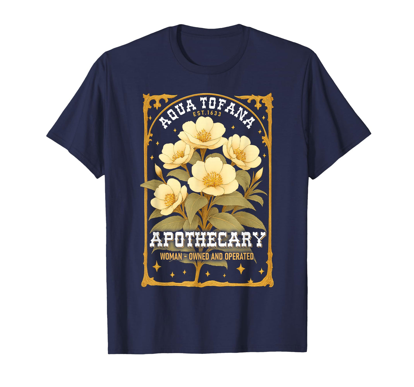 Aqua Tofana Apothecary for Women Empowerment Vintage Look T-Shirt