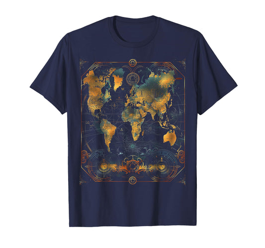 World Map T-Shirt