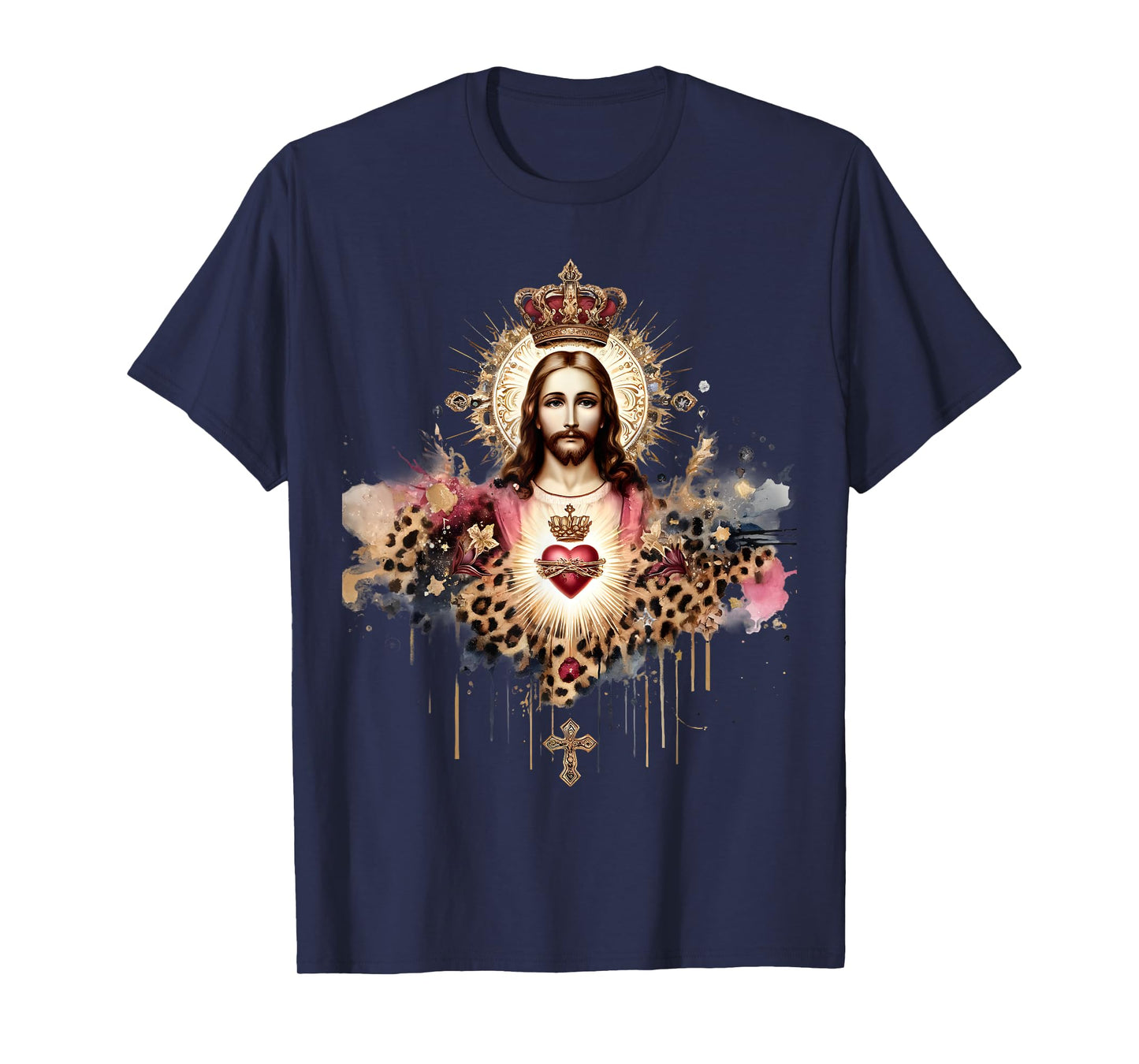 Sacred Heart of Jesus Catholic Devotion Faith T-Shirt