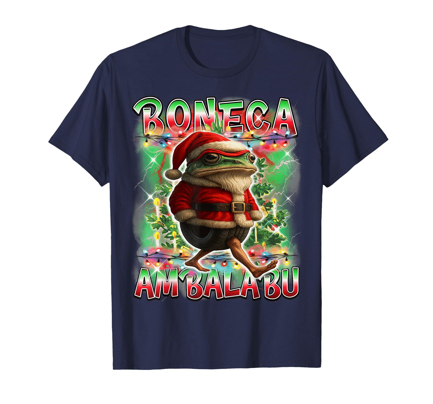 Boneca Ambalabu Santa Claus Italian Brainrot Christmas Gen Z T-Shirt