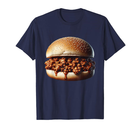 Funny Sloppy Joe Shirt Beef Sandwich Meat Halloween Costume T-Shirt