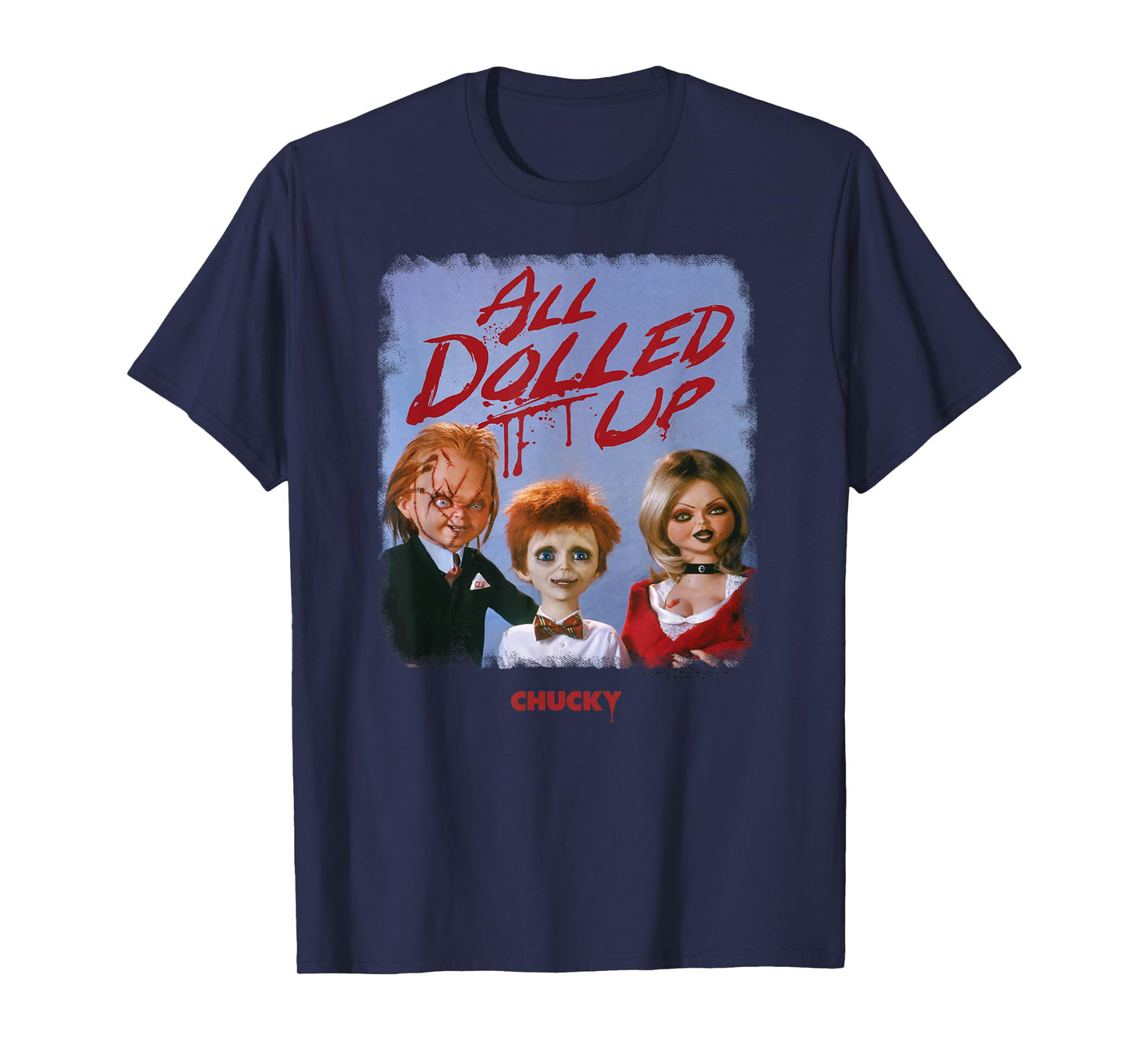 Chucky Family All Dolled Up T-Shirt