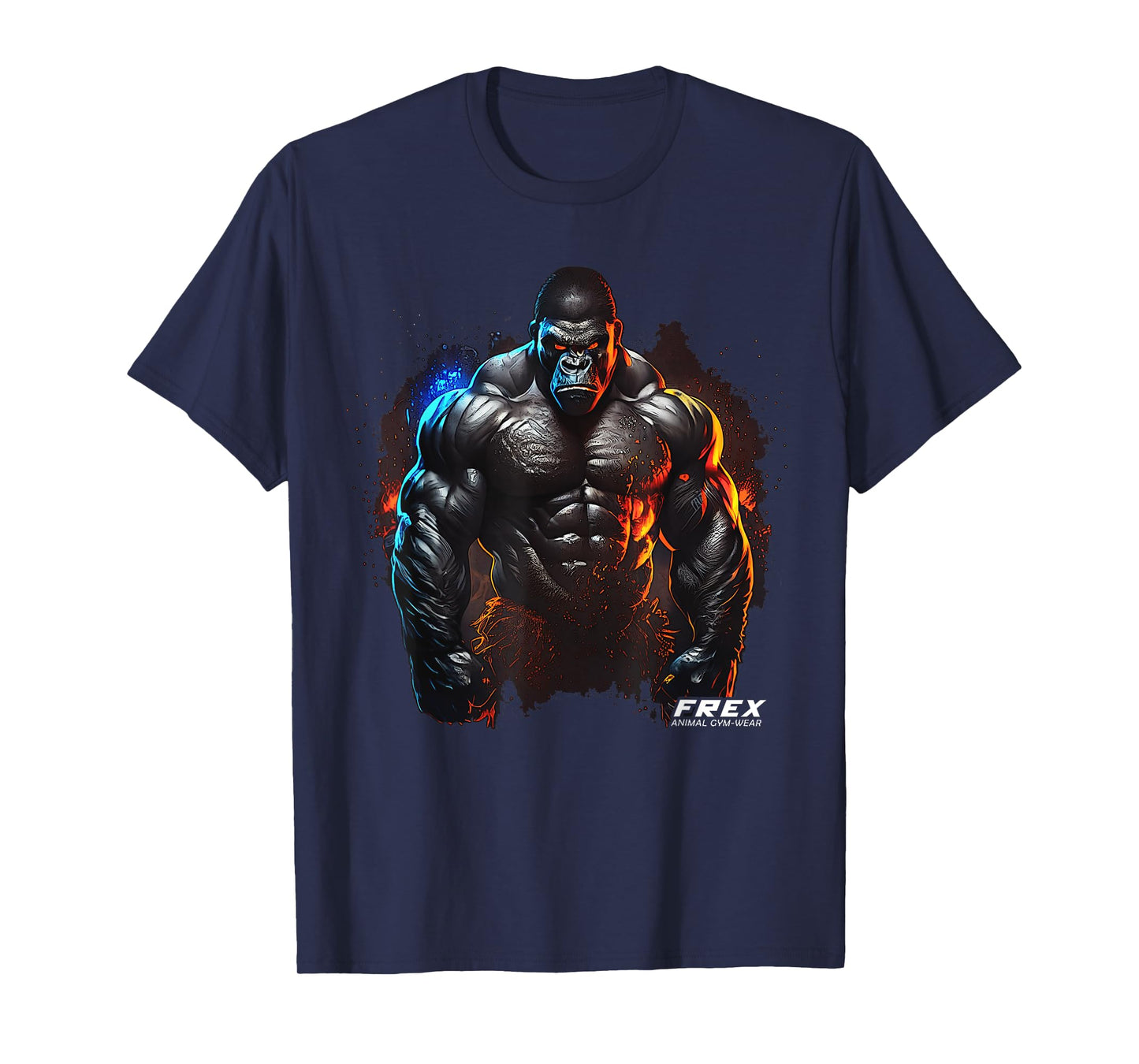 Gorilla Monkey Gym Wear Bodybuilding Workout Motivation T-Shirt