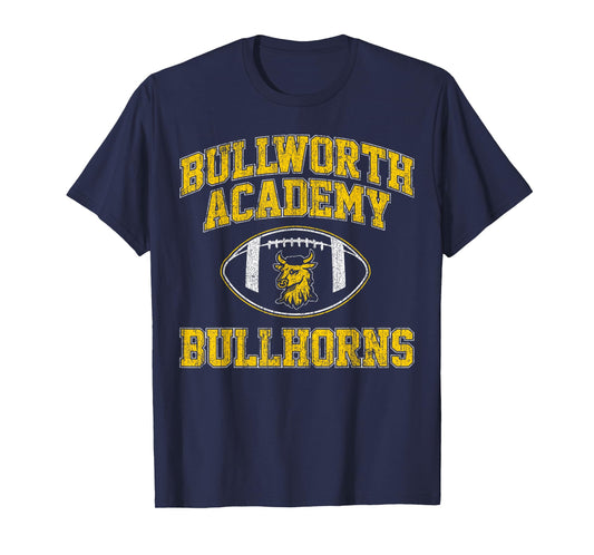 Vintage Bullworth Academy Bullhorns Football T-Shirt