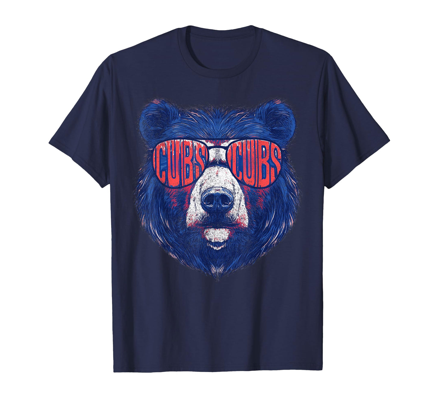 Cubs Wearing Sunglasses Retro Vintage T-Shirt