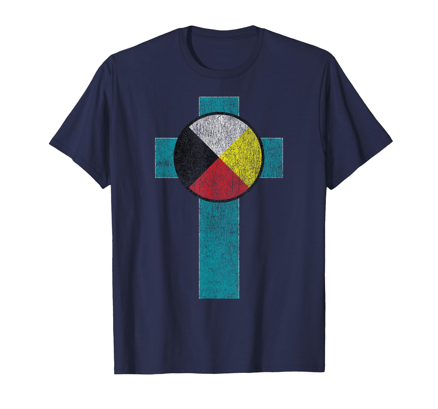 Medicine Wheel - Native American Indian Christians T-Shirt