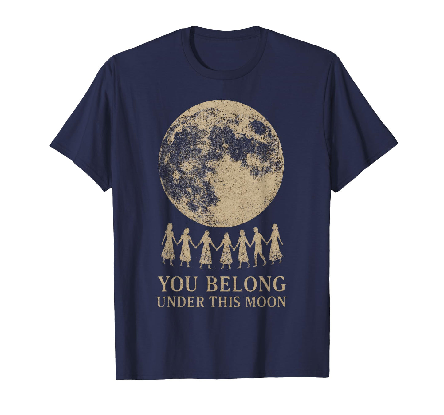 Wiccan Witch Pagan Full Moon Ritual Tee T-Shirt