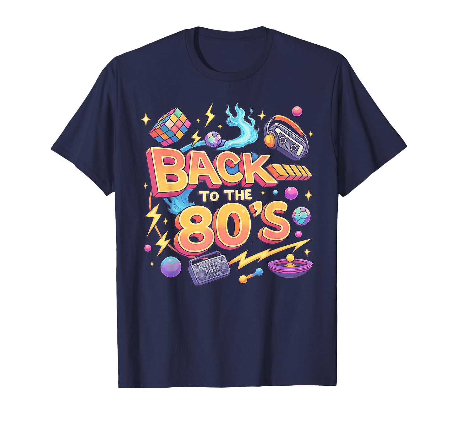 Back to the 80s Old School Retro 80's Throwback Design T-Shirt