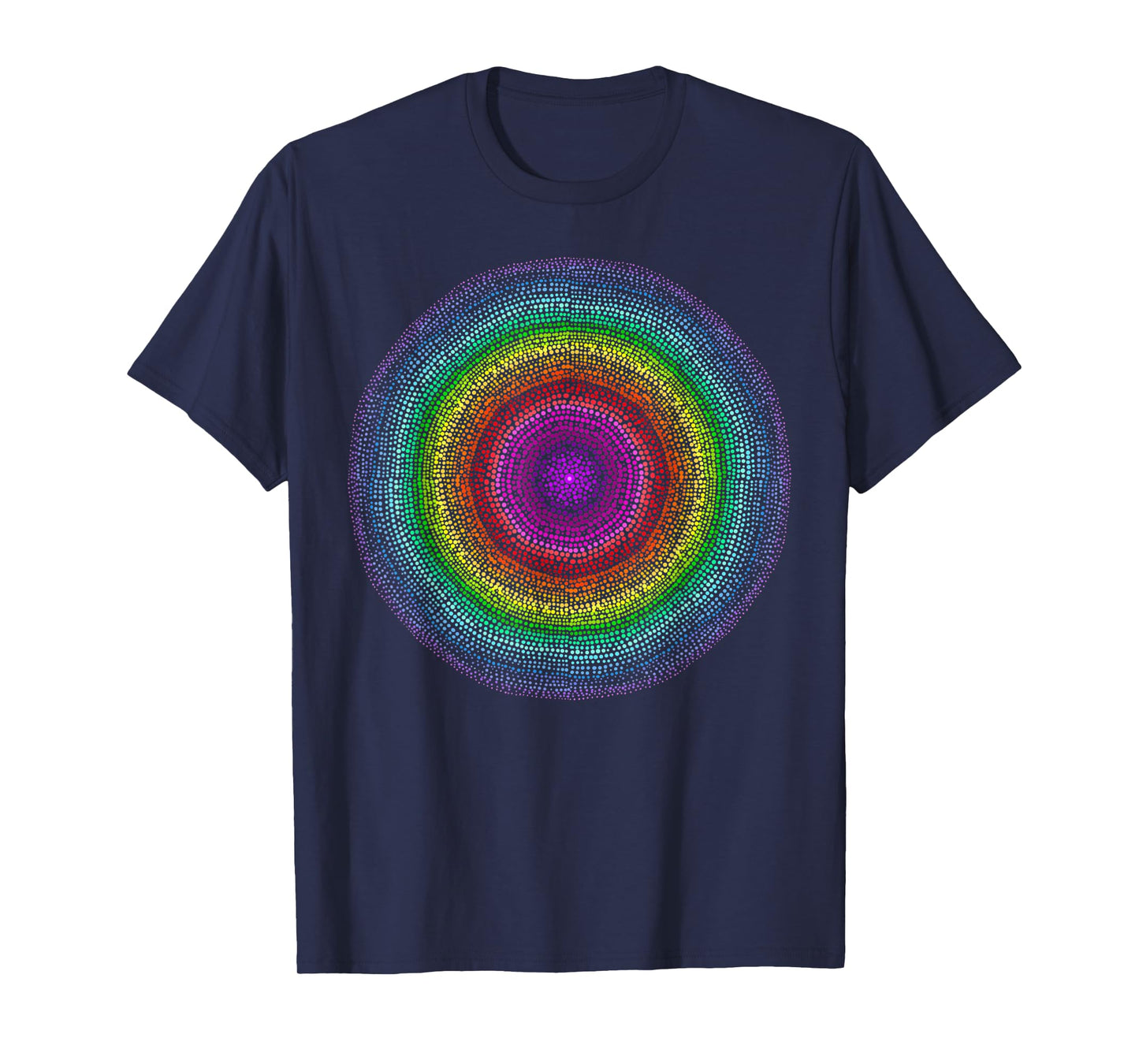 Yoga, mindfulness, and meditation in a vivid mandala T-Shirt