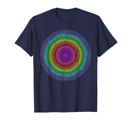 Yoga, mindfulness, and meditation in a vivid mandala T-Shirt