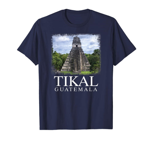 Guatemala Tikal Chapin Atitlan Maya Retro Guate Quetzal 502 T-Shirt