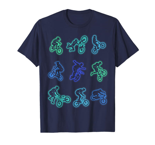 BMX Bike Bicycle Boys Kids T-Shirt