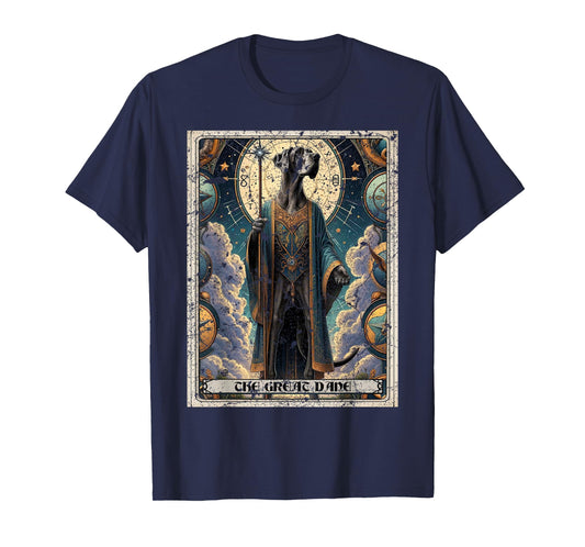 Great Dane Tarot Card Dog T-Shirt