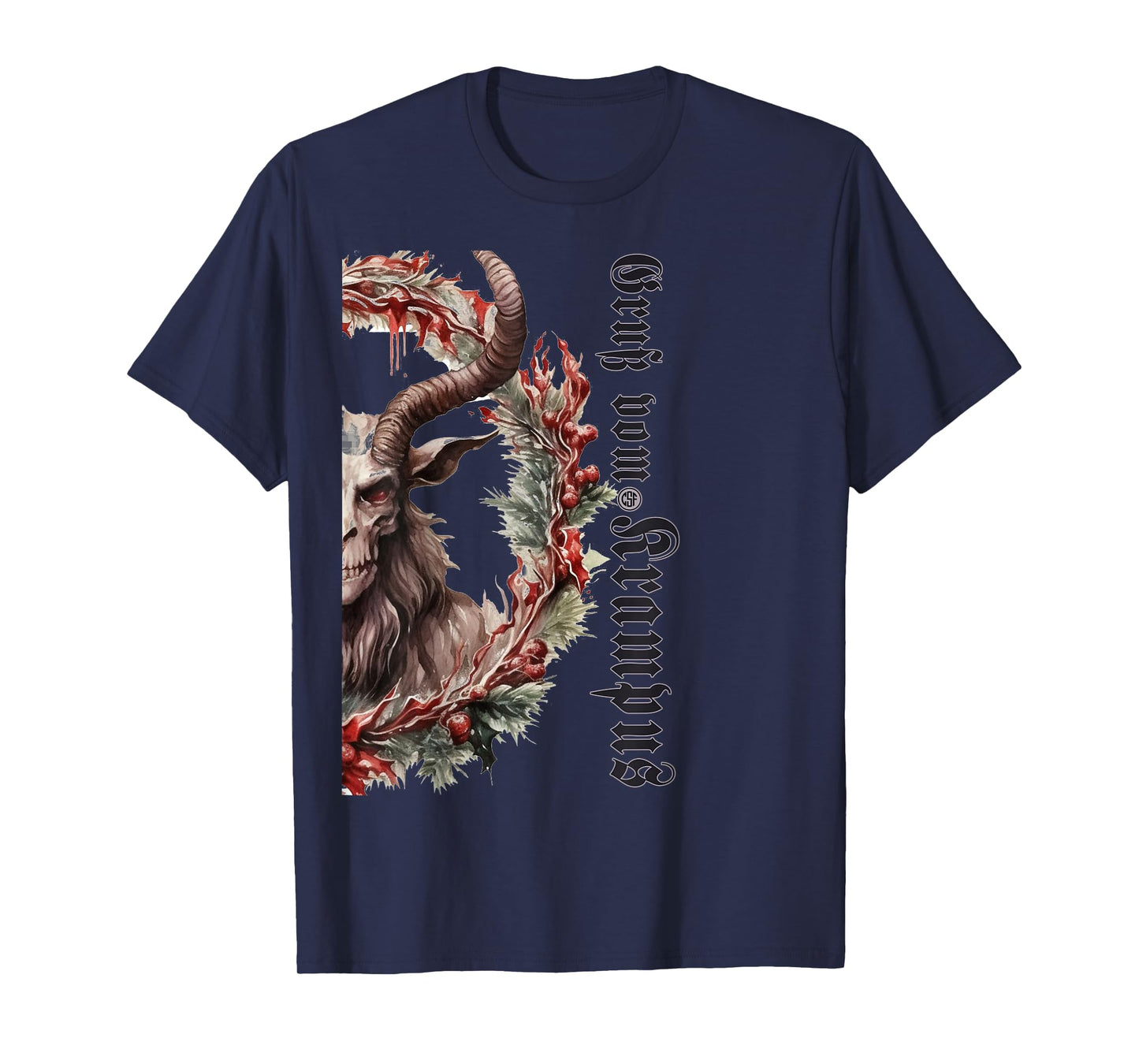 Greeting from Krampus Christmas Legend Figure T-Shirt