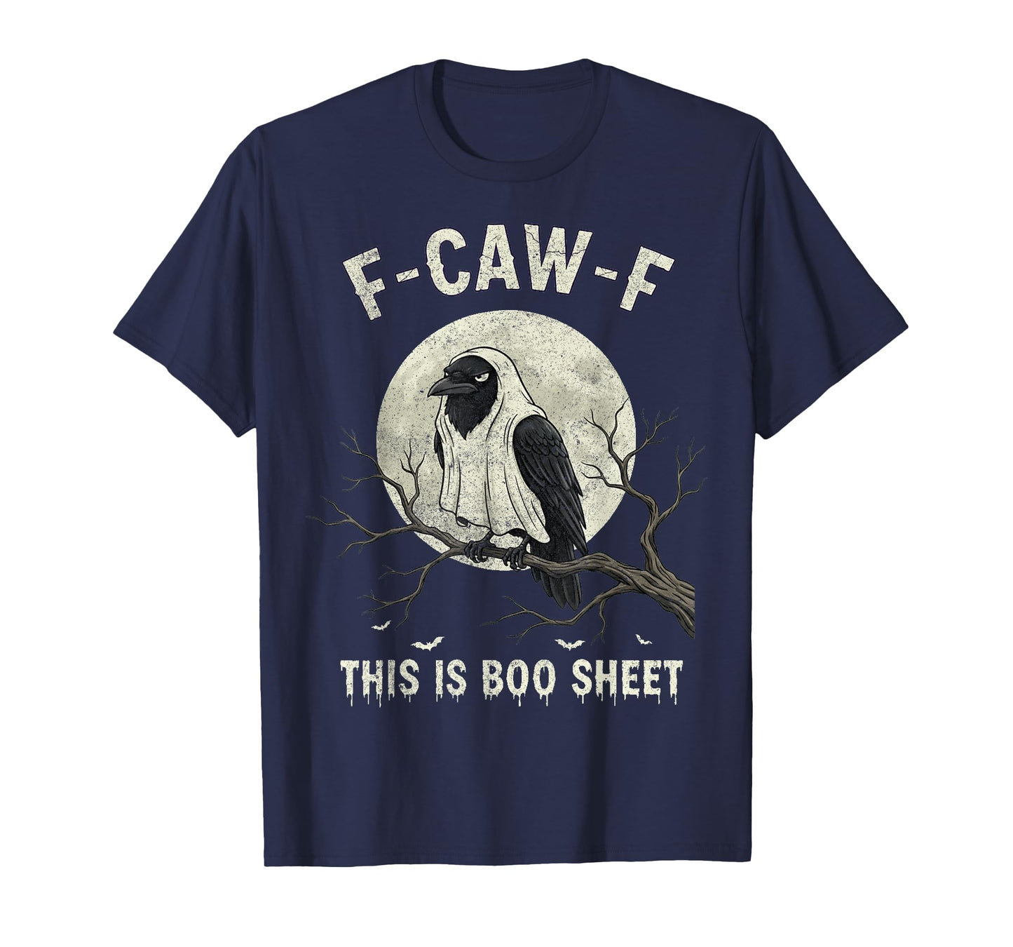 F-Caw-F This is Boo Sheet Ghost Halloween Costume Funny T-Shirt