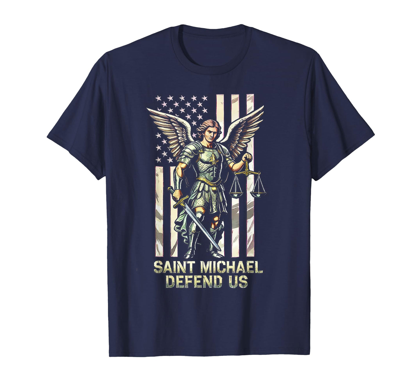 Saint Michael The Archangel Catholic T-Shirt