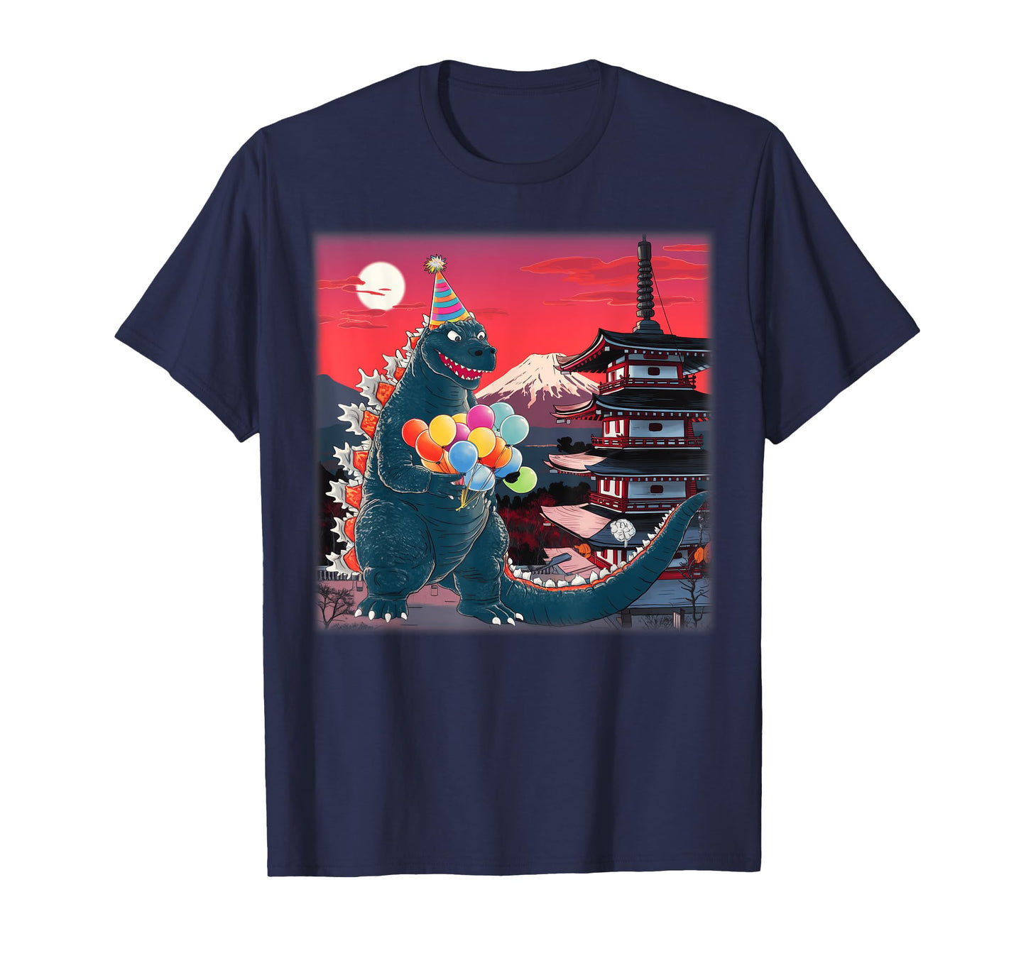 Kaiju Birthday Party Japan Monster Movie Bday Decorations T-Shirt