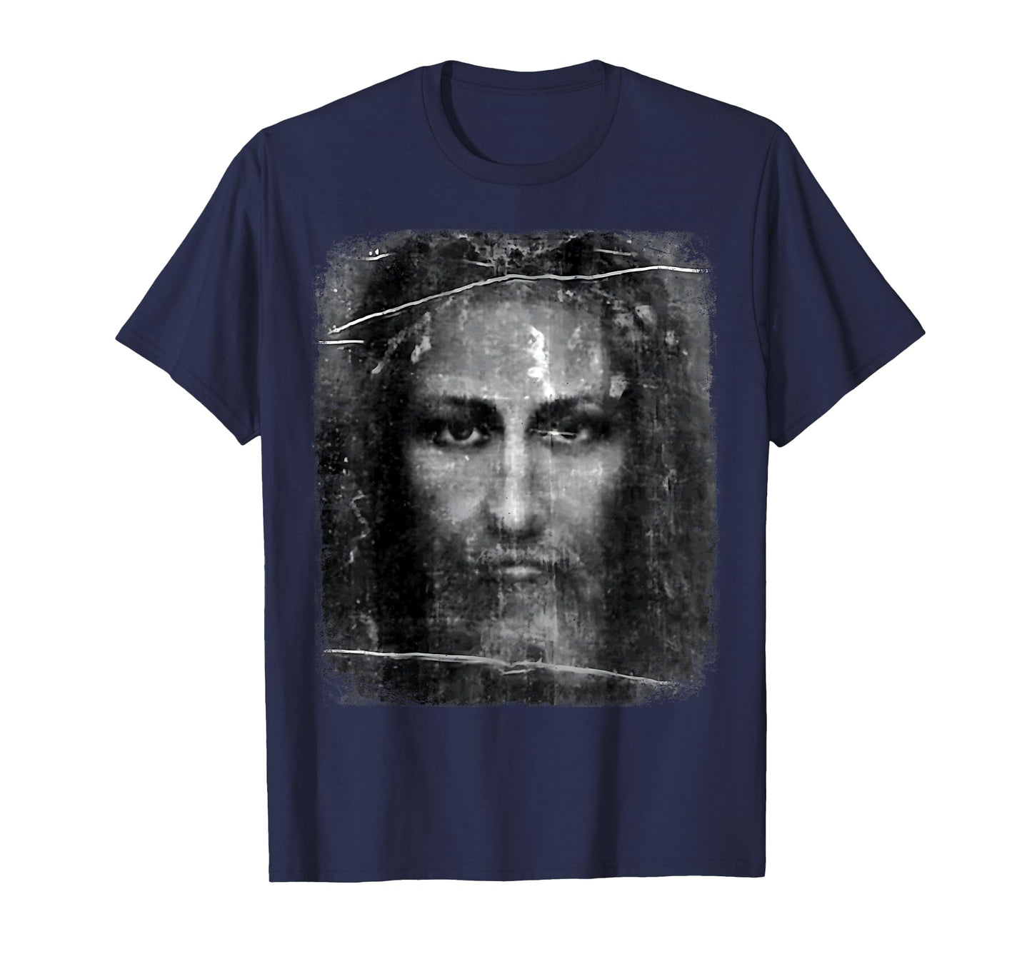 Jesus Shroud Of Turin Vintage christ face catholic christian T-Shirt