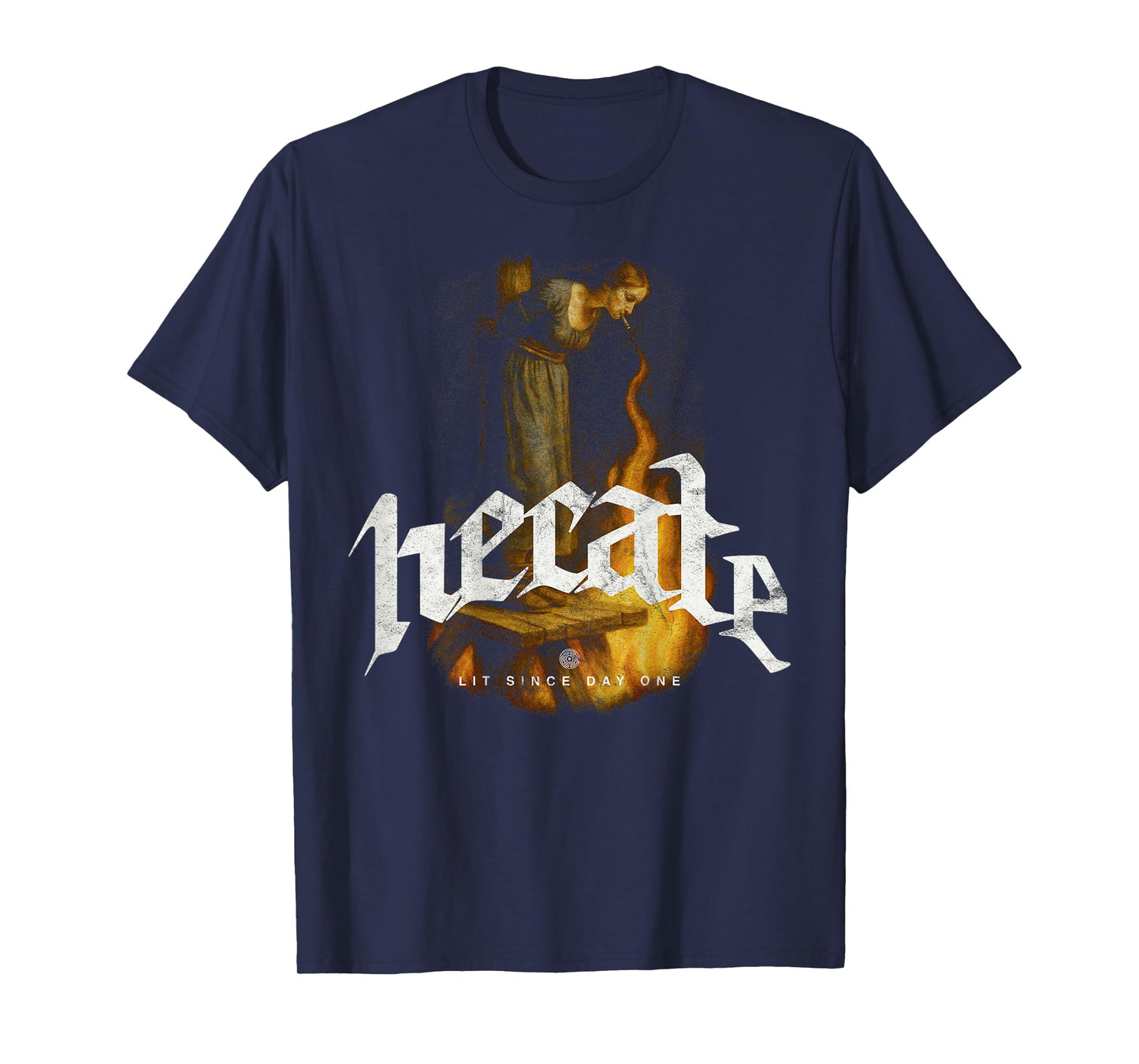 Witch Vintage Streetwear Urban Hip Hop Rock Y2K Back Print T-Shirt