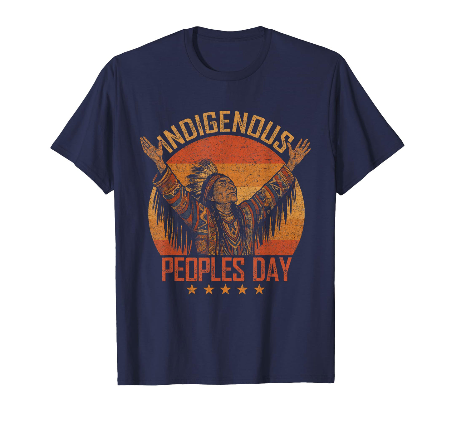 Indigenous Peoples Day Vintage Native American T-Shirt