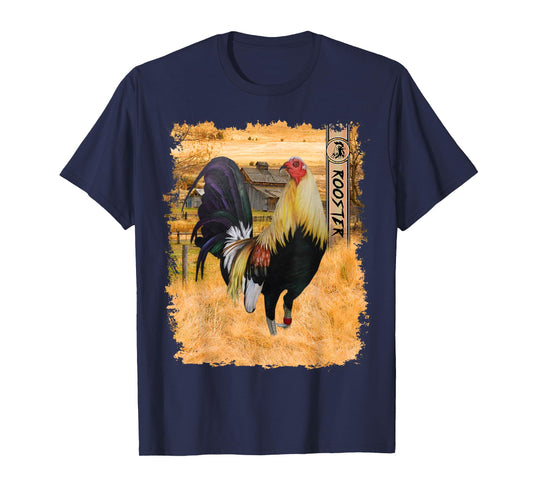 Vintage Rooster Cockfighting Soy Gallero T-Shirt
