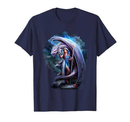 Dragon Mage Fantasy Anne Stokes Collection T-Shirt