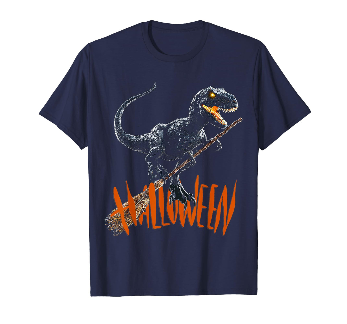 Halloween Dinosaur Witch Costume Fun T-Shirt