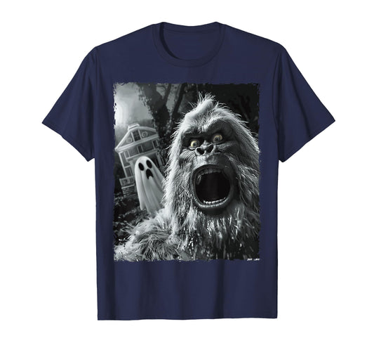 Funny Bigfoot Sasquatch Halloween T-Shirt