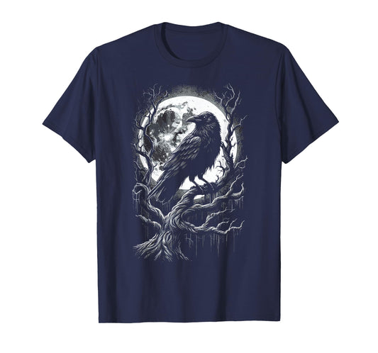 Black Crow Raven Bird T-Shirt