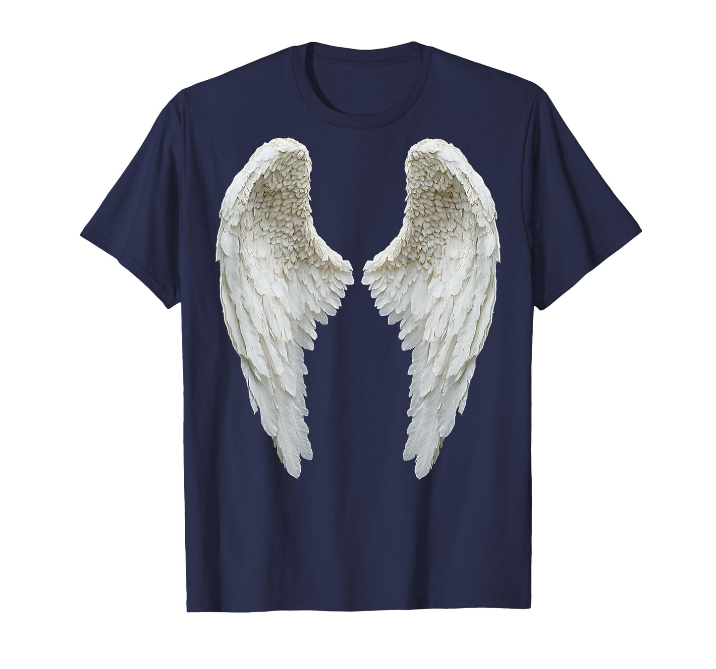 Vintage Angel Wings On Back T-Shirt