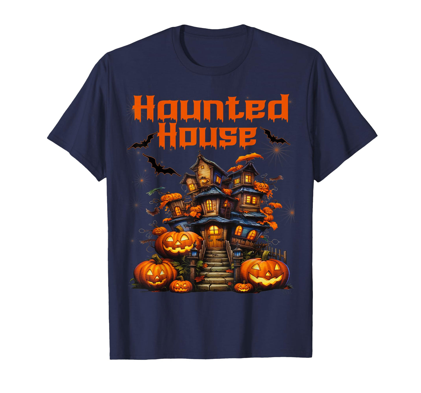 Halloween Haunted House .Halloween Witch House T-Shirt