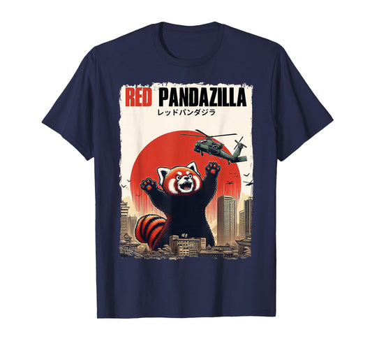Red Pandazilla Japanese Art Perfect Gifts Funny Red Panda T-Shirt