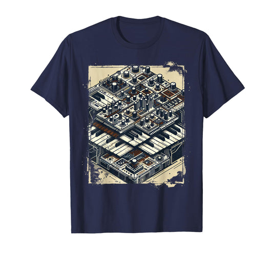 Cool Synthesizer 80s Vintage T-Shirt